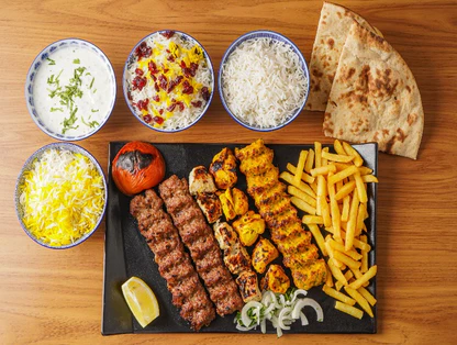 Kabab Platter (2 Pcs Each)